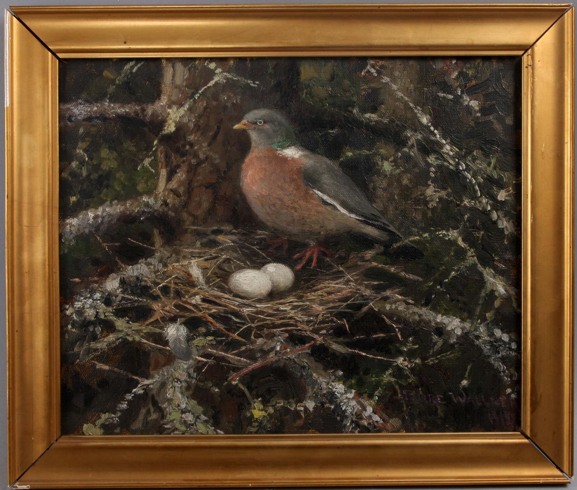 THURE WALLNER, olja på duk, sign o dat 1912.