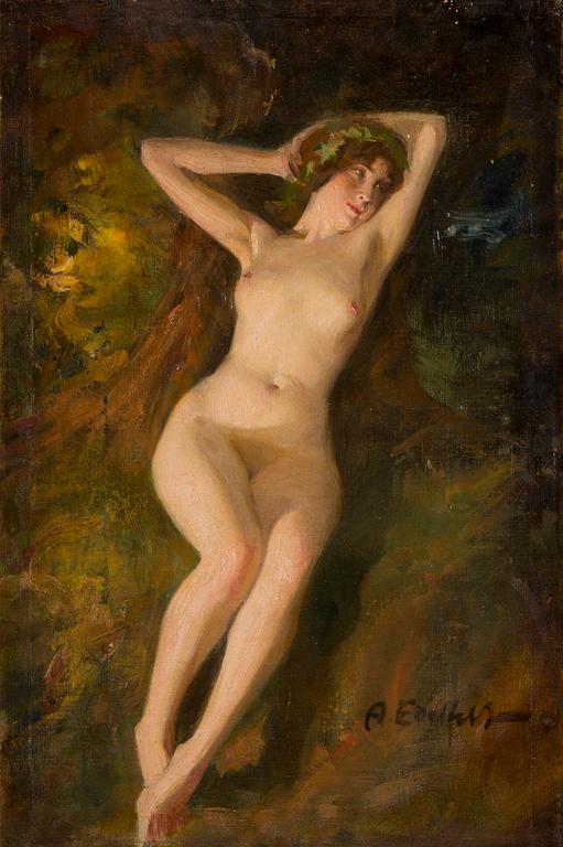 Albert Edelfelt, "Metsänneito".