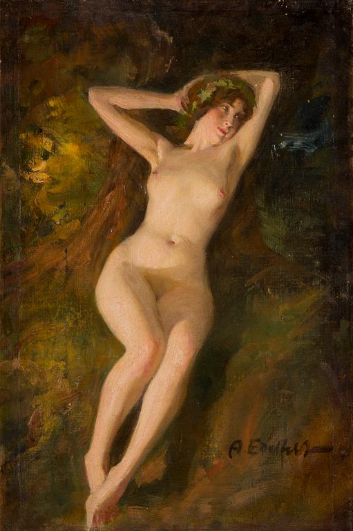 Albert Edelfelt, "Forest nymph".