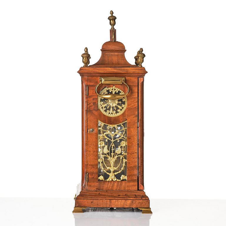 A George III musical bracket clock by Eardley Norton (watchmaker active in London 1762-94).