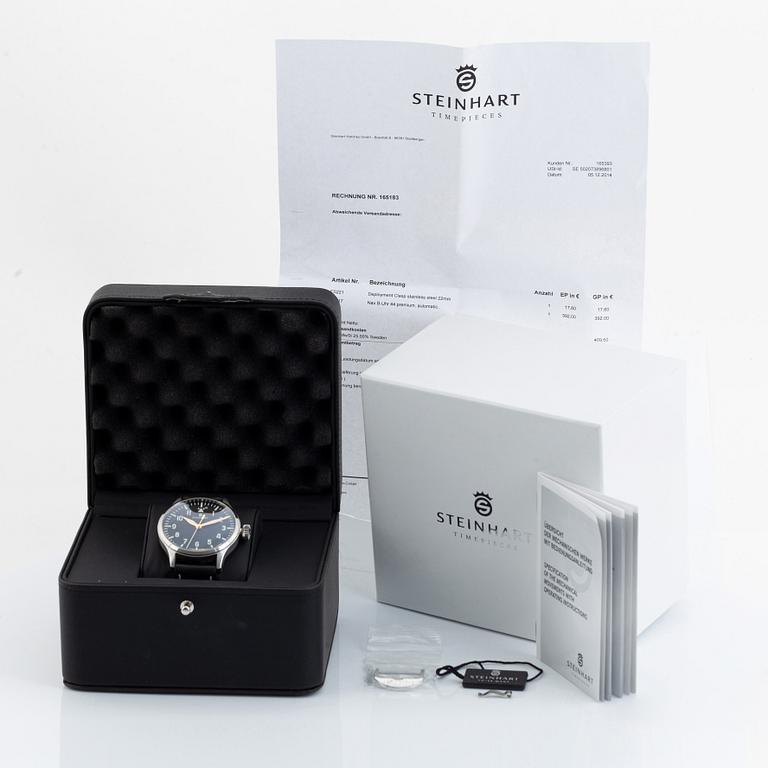 Steinhart, Nav B-Uhr 44 Premium, armbandsur, 44 mm.