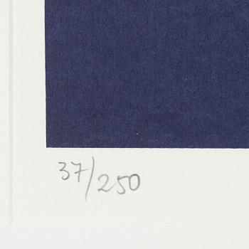 Franco Costa, silkscreen in colours, signed 37/250.