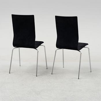 A set of six contemporary chairs, Klaessons Möbler, Tranås, Sweden.