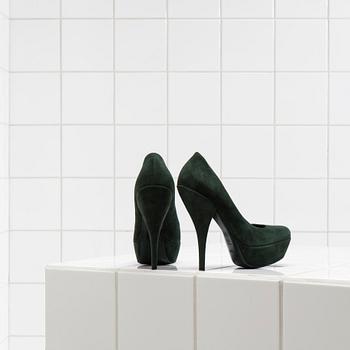 PUMPS, Yves Saint Laurent, storlek 37 1/2.