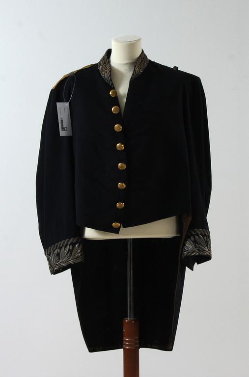 UNIFORMSROCK, märkt "Göta". 1900-tal.