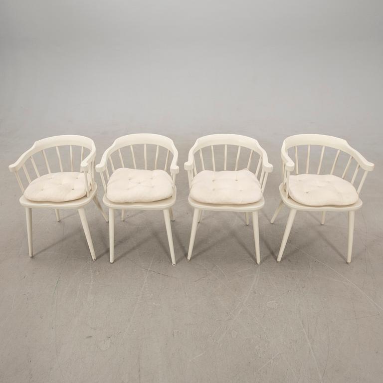 Karin Mobring, armchairs, 4 pcs, "Torpet", IKEA, 1960s.