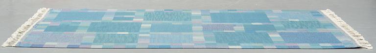MATTO, "Opal" according to the owner, flat weave, ca 258 x 165,5 cm, signed KLH VPMI VN.
