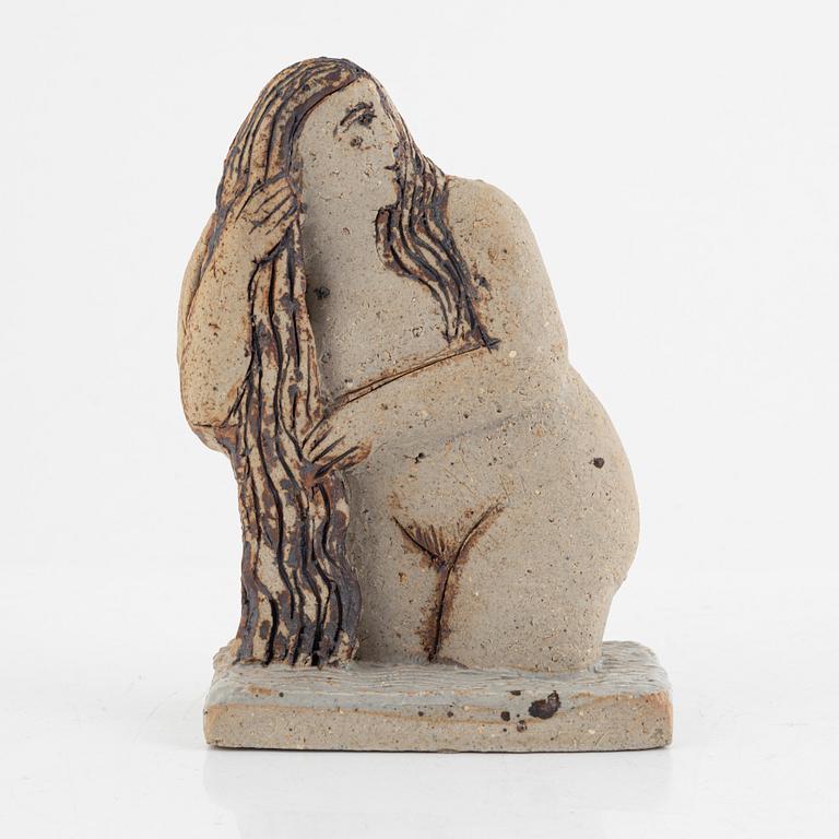 Lisa Larson, a unique chamotte stoneware sculpture.