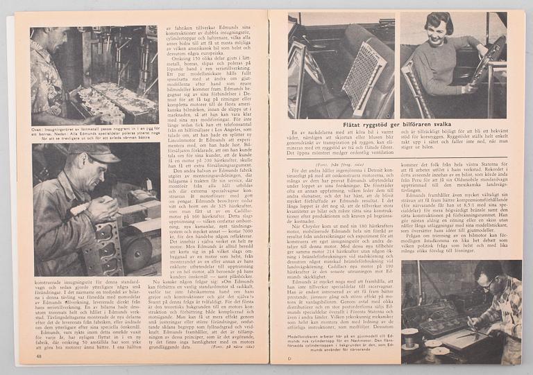 TIDNINGSMAGASIN, Populär mekanik, 1950-tal.
