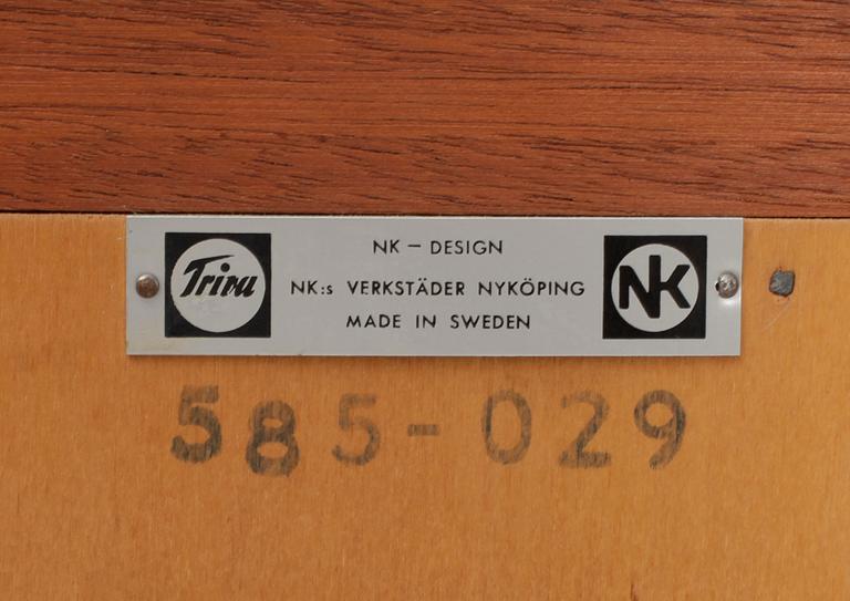 BYRÅ, ur Triva-serien, NK:s verkstäder i Nyköping, 1900-talets andra hälft.