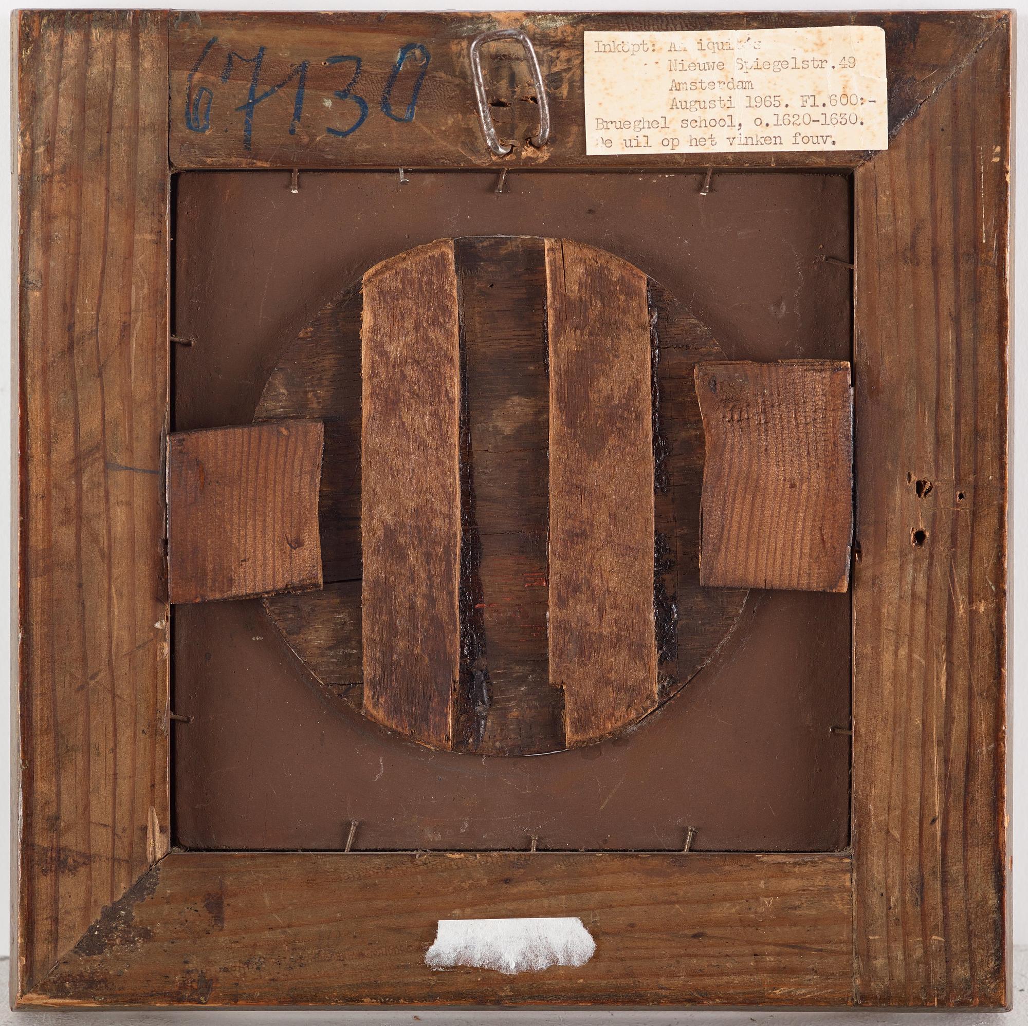 Pieter Brueghel dy Hans krets, Äldre par vid fågelfälla.