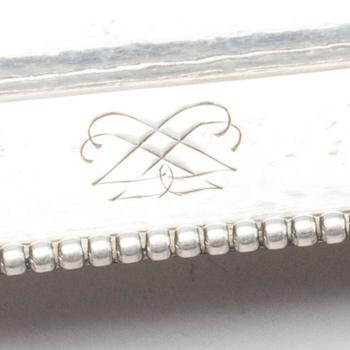 A DANISH SILVER DISH 1926.