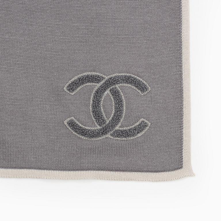 Chanel, a silk scarf.