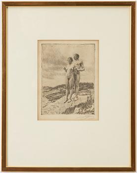 Anders Zorn, "De två".