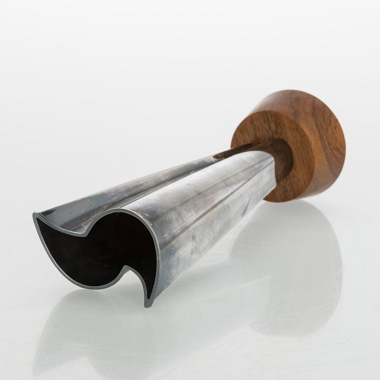 Tapio Wirkkala, a 'Liekki' (Flame) silver vase, Kultakeskus Hämeenlinna 1962.