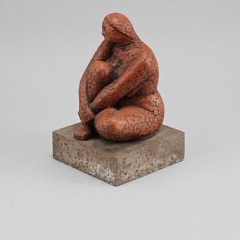 SKULPTUR, gjutmassa, signerad Hamlett? och numrerad 2/30?, 1900-tal.