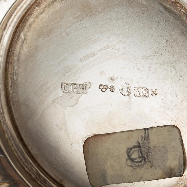 A Swedish silver beaker, bearing the mark of CG Hallberg, Stockholm, 1949.