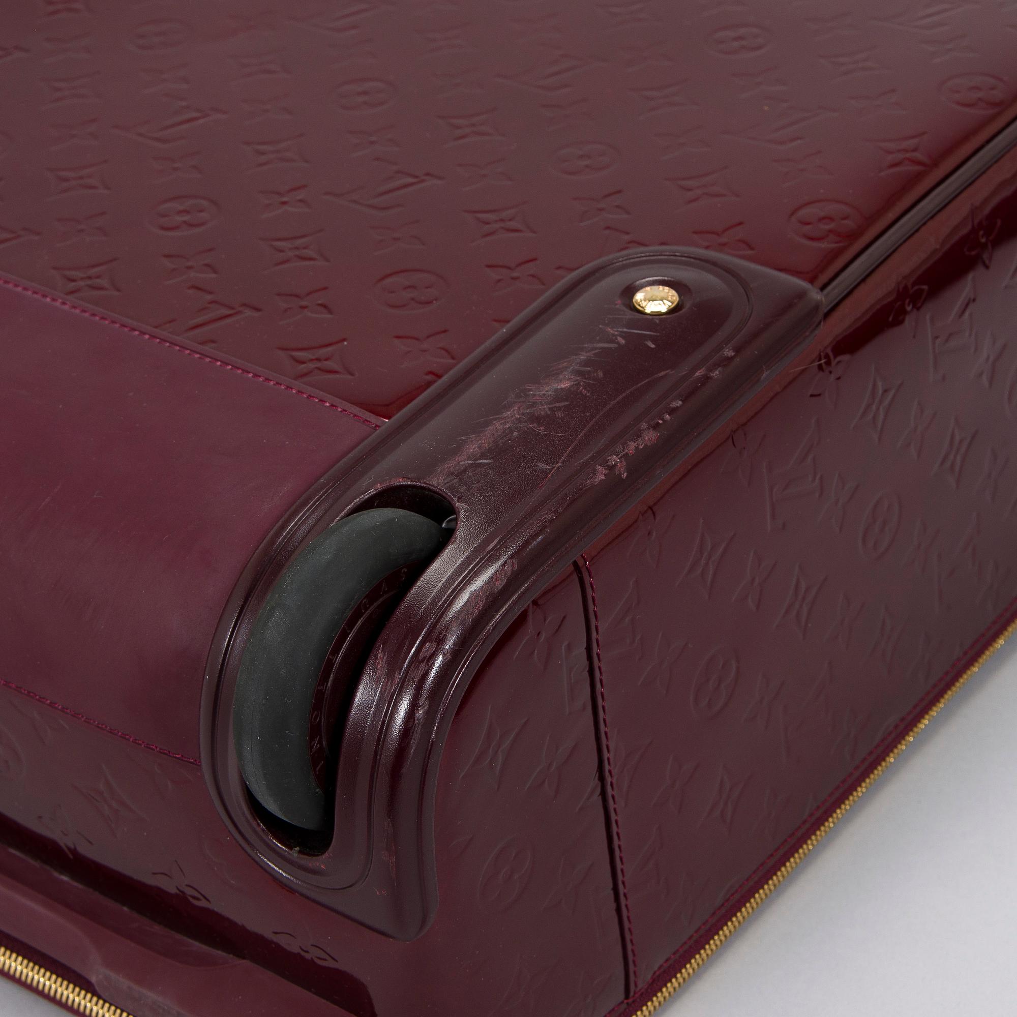 Louis Vuitton, a Monogram Vernis 'Pégase 45', suitcase.