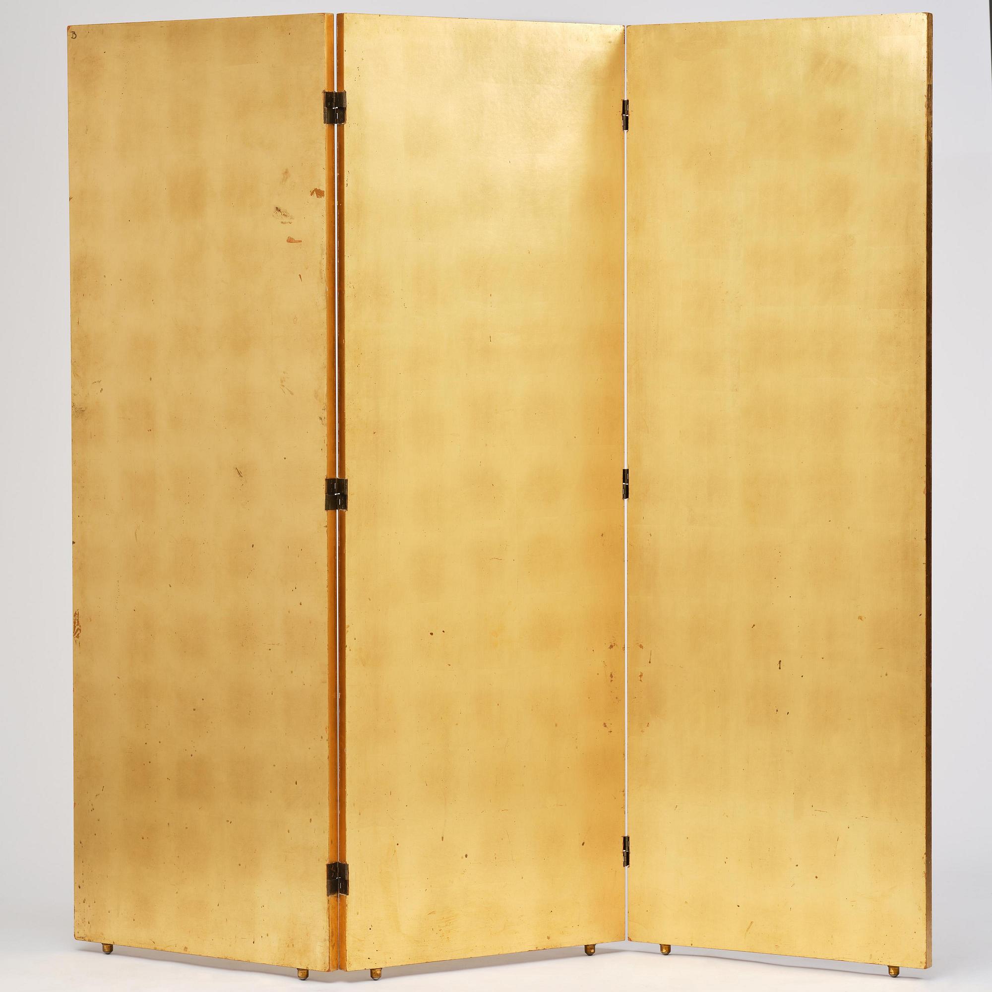 Einar Luterkort, a unique Swedish Grace folding screen, 1930s.