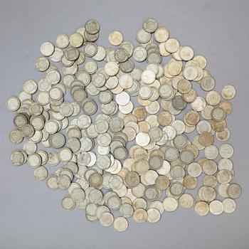 MYNT, enkronor, Gustaf V, 1943/44. Vikt ca 2100 gram.