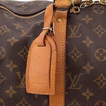 Louis Vuitton, A Monogram 'Keepall 50 Bandouliere' Weekendbag, 1990.