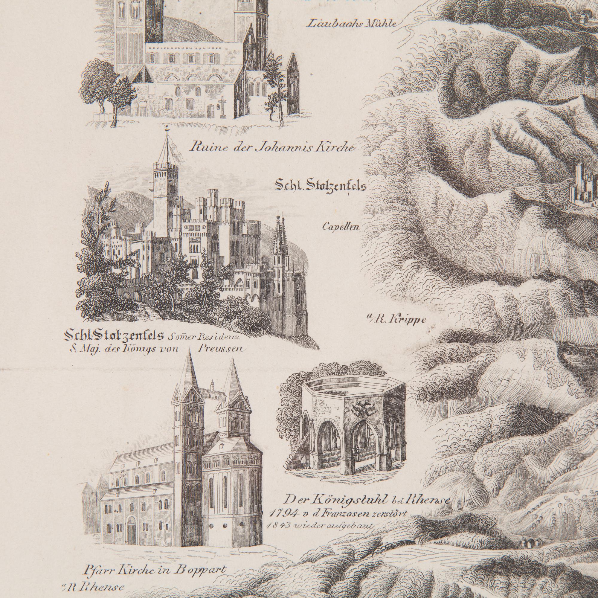 MAP, Germany, late 19th Century.