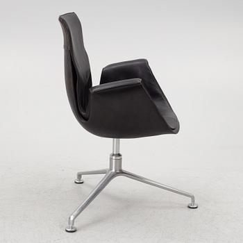 Preben Fabricius & Jørgen Kastholm, armchair model FK 6725 'Tulip, Kill International, 1960s.