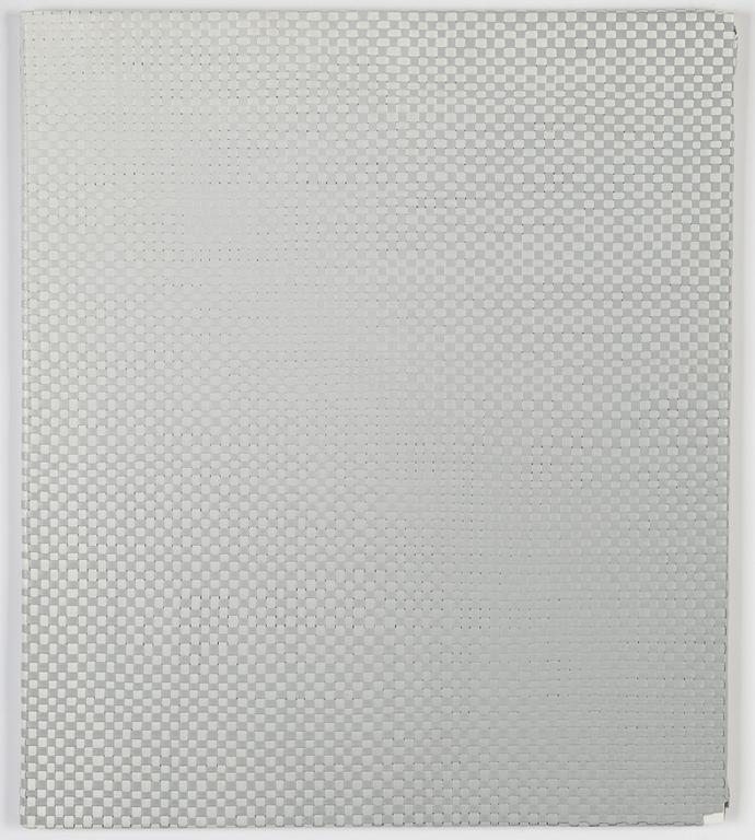 David Svensson, twined acrylic laid on board, signed and dated 2002 verso.