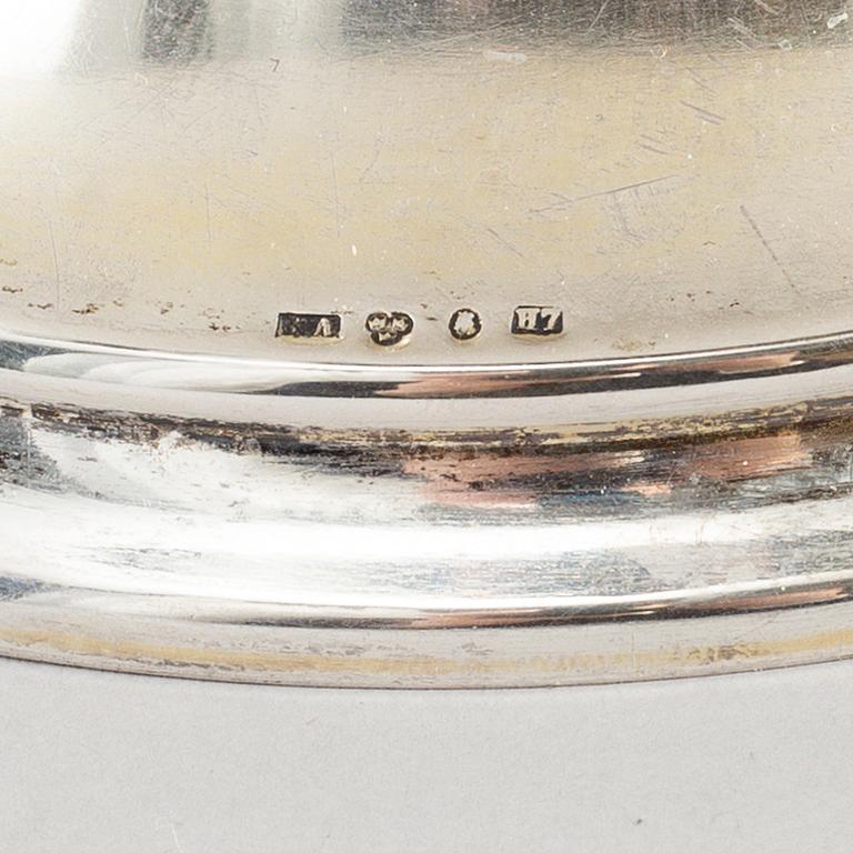 A Swedish early 20th century silver bowl, mark of K Anderson, Stockholm 1904.