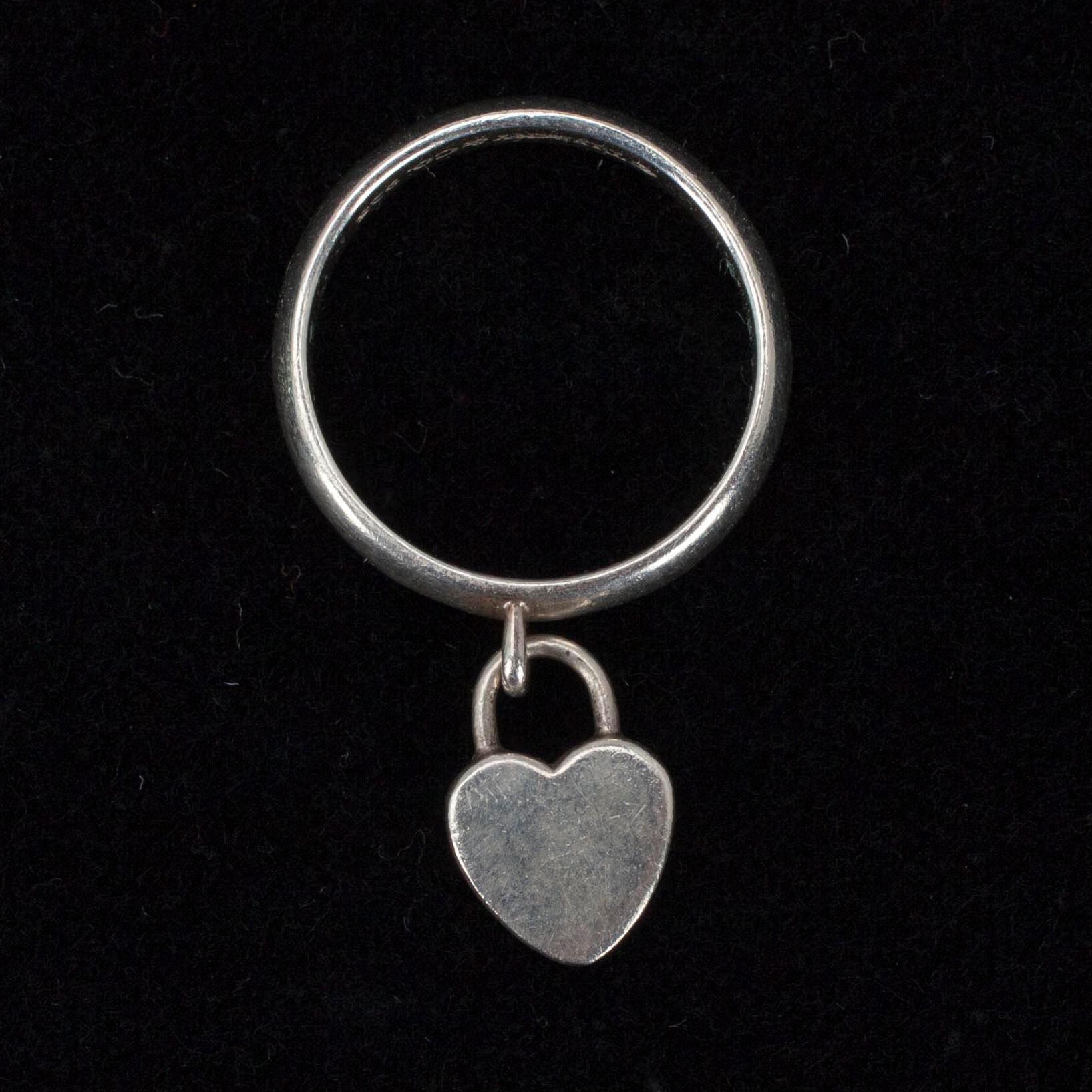 RING, sterling silver, Tiffany & Co. Vikt 4,2 gr.
