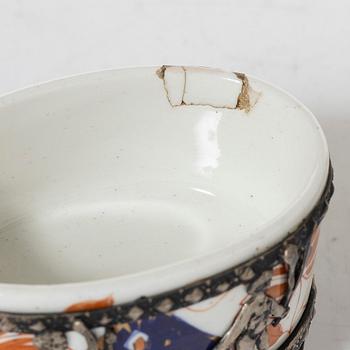 Table accessories, 7 pieces, silver, including Denmark 1880s.