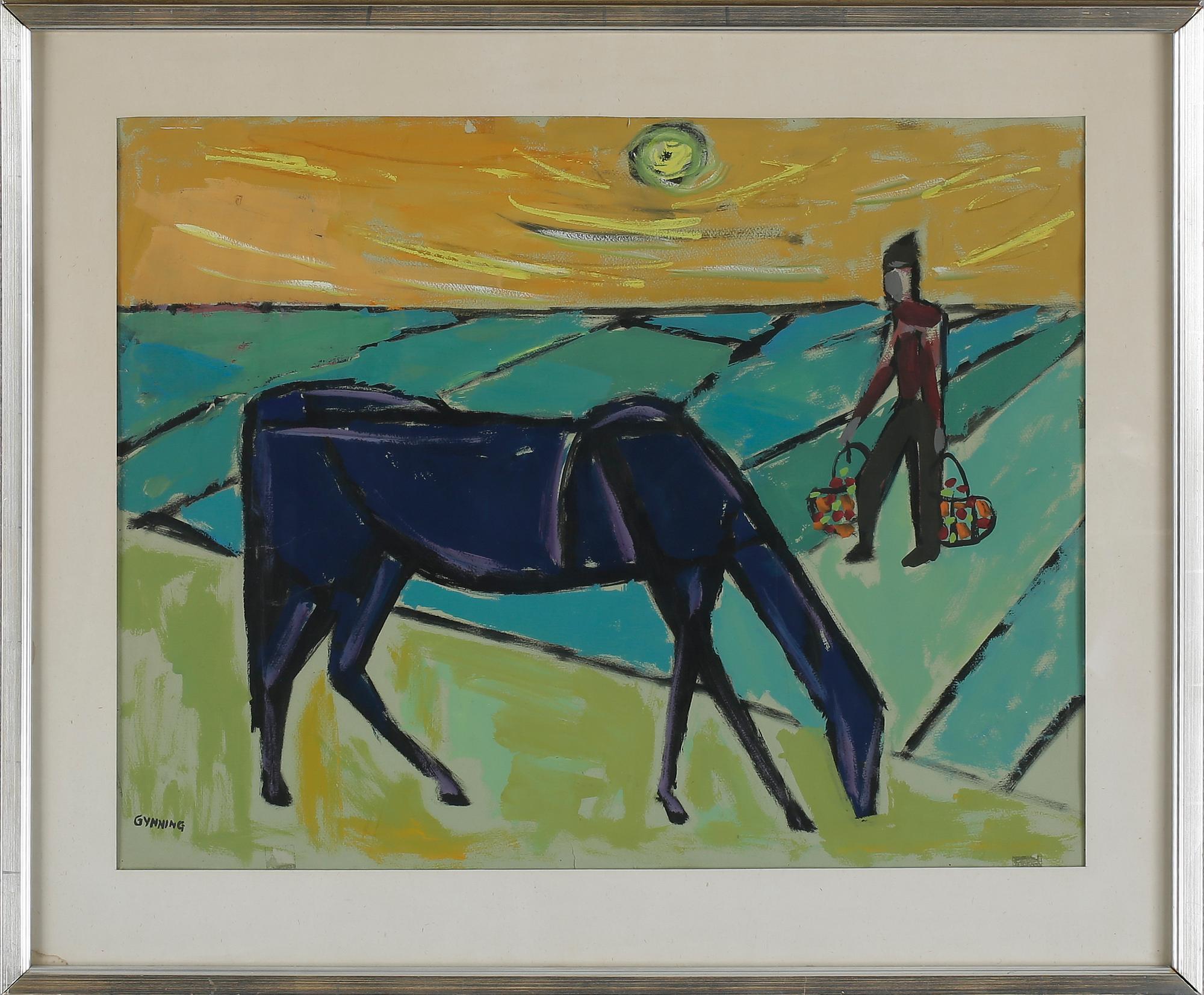 LARS GYNNING, blandteknik, signerad.