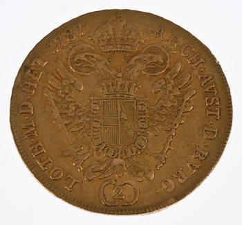 MYNT, guld, dukat, Wien 1787. Vikt 6 gram.