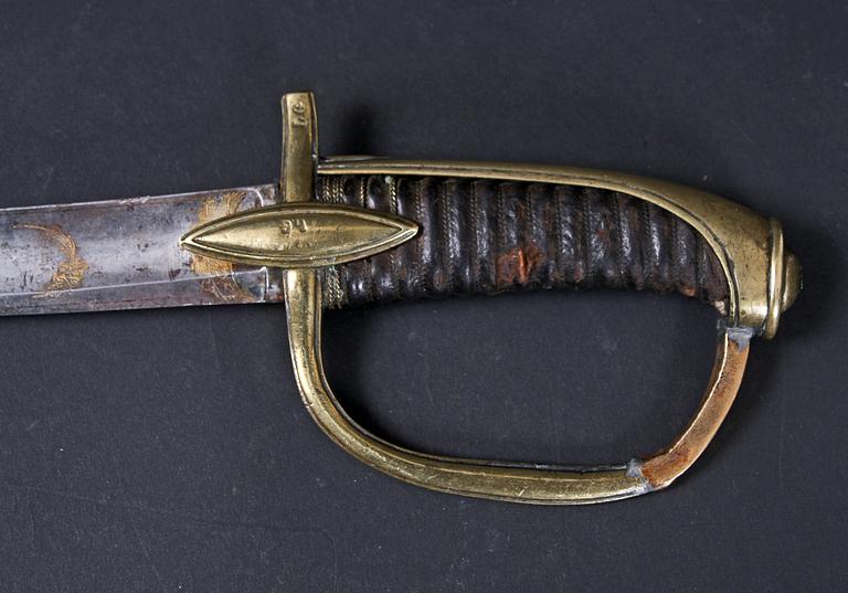 SABEL, för svensk officer M/1810.