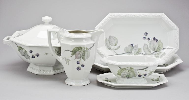 MATSERVIS, 55 delar, porslin, "Maria Björnbär", Rosenthal.
