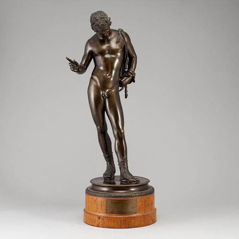 MICHELE AMODIO, Sculpture. Bronze. Signed.