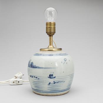 KRUS/BORDSLAMPA, porslin, mestadels Kina, 1800-tal.