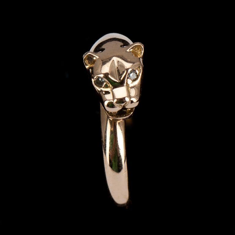 RING, guld 14K, finska kontrollstämplar 1993. Vikt 4,9 g.