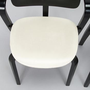 Ilmari Tapiovaara, a set of six 1960s 'Aslak' armchairs for Asko, Finland.