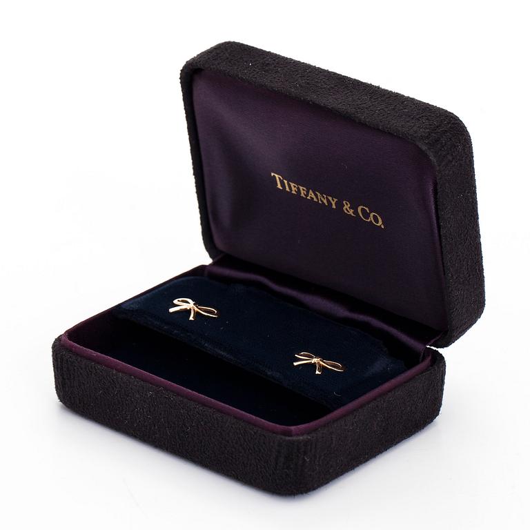 Tiffany & Co, korvakorut, rusetit, 18K kultaa.