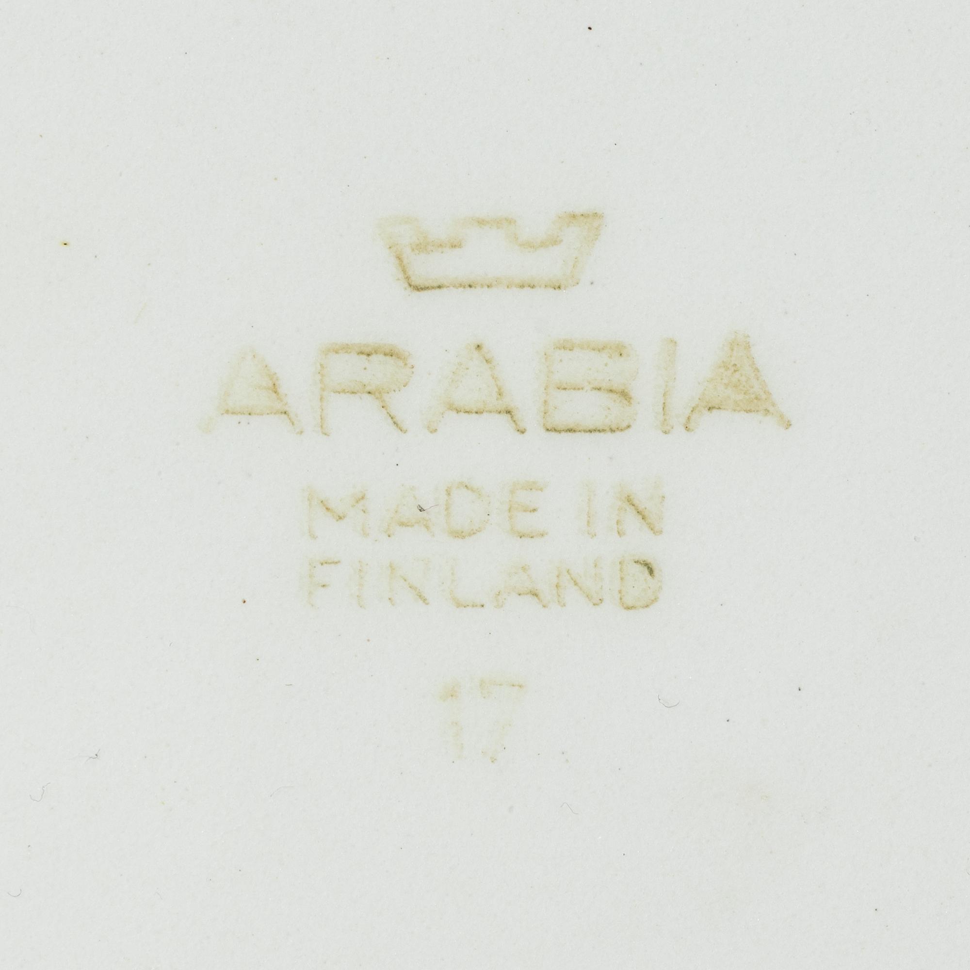 Arabia, Plate, Moomin, Finland, sent 1950s.