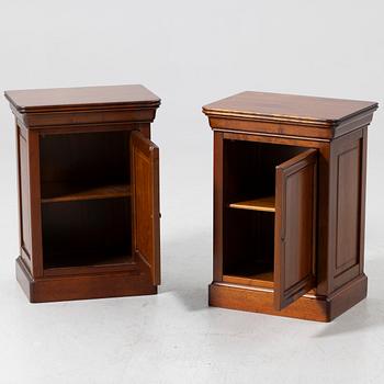 Bedside tables, a pair, Grange, France, 21st century.