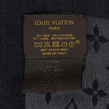 Louis Vuitton, a silk mix shawl.