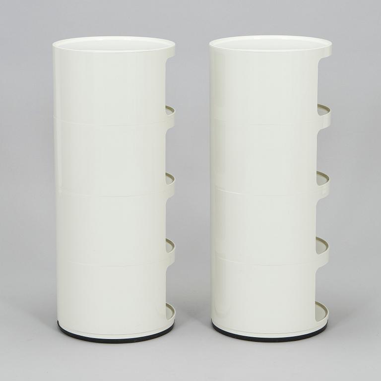 Anna Castelli Ferrieri, hurtsar, ett par, "Componibili 4", Kartell.