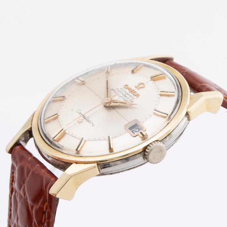 OMEGA, Constellation, Chronometer, "Pie-Pan", wristwatch, 34 mm.