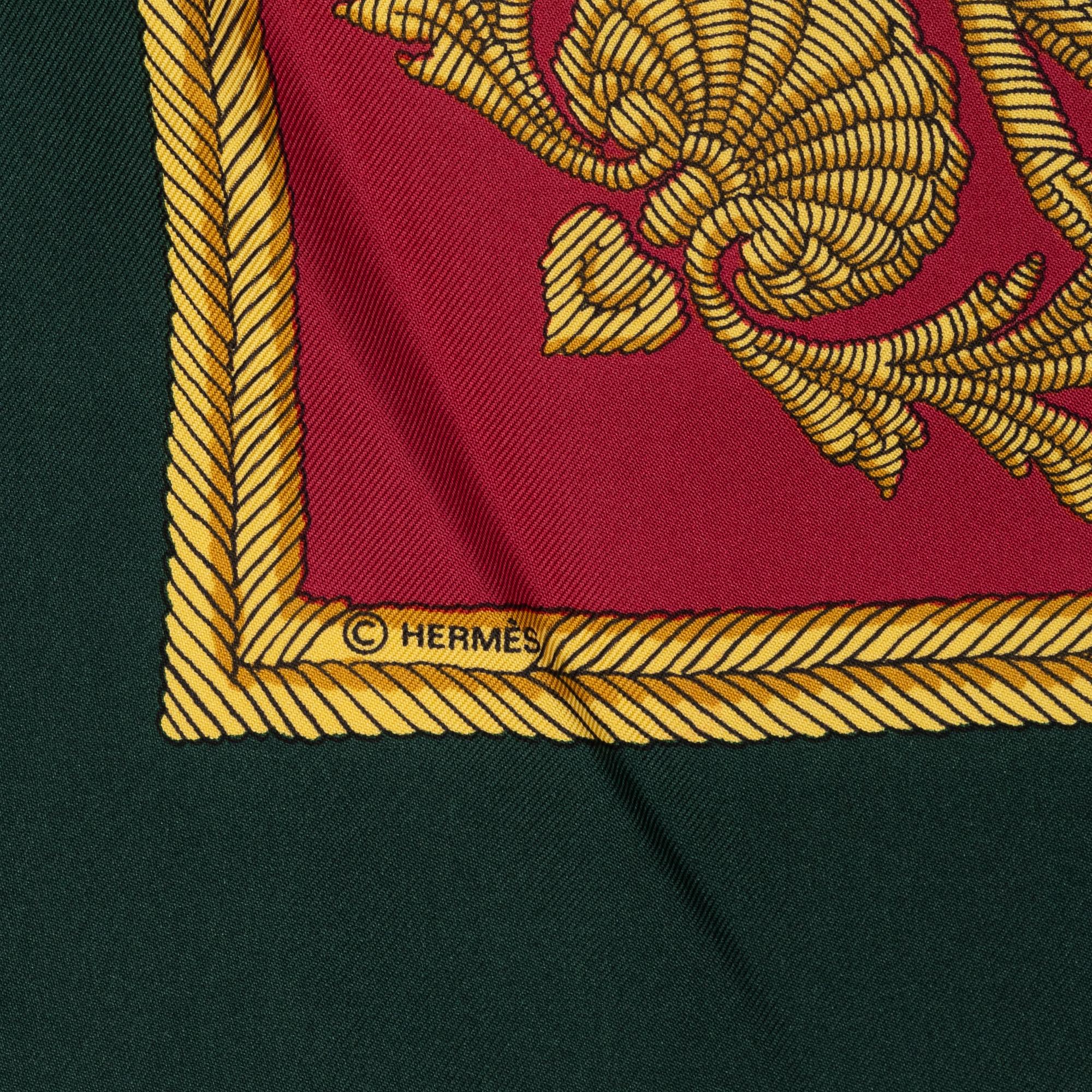 Hermès, scarf, "Les Armes des Paris".