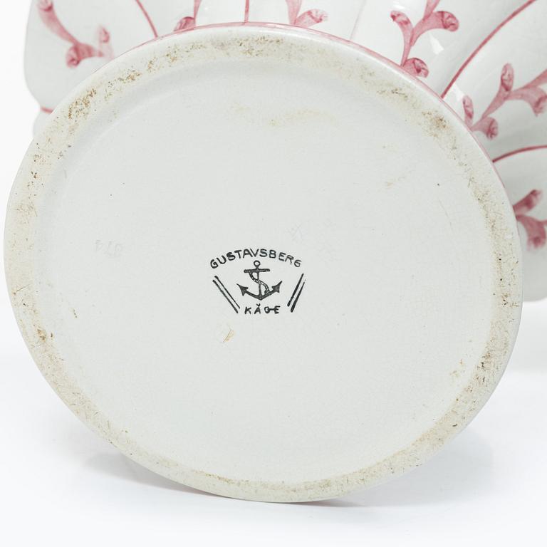 Wilhelm Kåge, ytterfoder, 3 st, flintgods, Gustavsberg, 1920-tal.