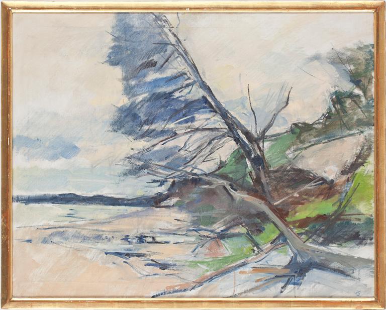 HUGO ZUHR, olja på duk. Signerad med monogram.
