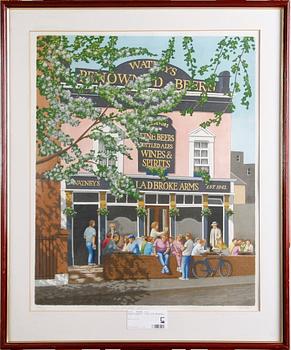 Ulf Greder · GREDER, ULF, färglitografi. Sign och numr. 306/360