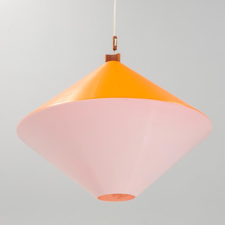 Uno & Östen Kristiansson, a ceiling lamp, Luxus, Vittsjö, 1960's/70's.